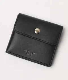 【新品】ALTROSE No.9 二つ折り財布　　ブラックのサムネイル
