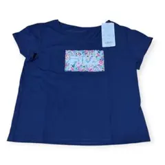 ⭐️新品⭐️FILA レディース 半袖 Tシャツ 【ネイビー】のサムネイル