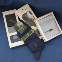 VIYELLA HOUSE LONDON他メンズソックスとハンカチのセット