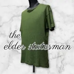 【エルダーステイツマンthe elder statesman)半袖　カシミヤ混のサムネイル