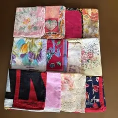 ハンカチ12枚（renoma,marieclaire,Sonia Rykiel）