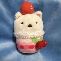 美品　すみっコぐらし　クリスマス　てのりぬいぐるみ　しろくま　ケーキ