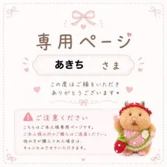 あきちさま専用☆
