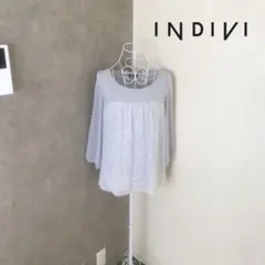 インディヴィ♡1度着用　ブラウス
