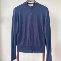 美品 LECHOPPE別注 JOHN SMEDLEY 英国製 カーディガン