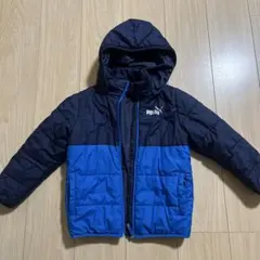 PUMA フード付きダウンコート 120