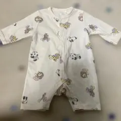 動物柄ロンパース 50〜60