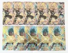 ドラゴンボールスーパーダイバーズ　ベジータ　トランクス未来 10枚セット