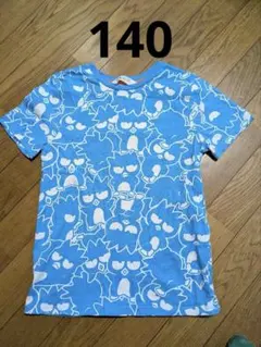 H&M バツ丸Tシャツ　半袖140 サンリオキャラ