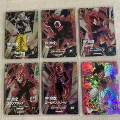 スーパードラゴンボールダイバーズ カード6枚セット