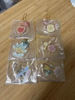 1番くじ ディズニープリンセス チャーム6個セット