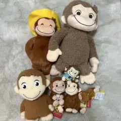 おさるのジョージ ぬいぐるみ まとめ売りのサムネイル