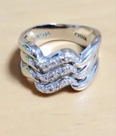 ゆ*ゆ様 ♦シルバー925 ウェーブデザインリング