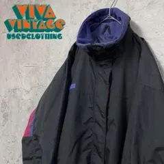 レア【古着】コロンビア ナイロンジャケット ブラック レディースL