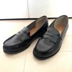 HARVAR ブラックローファー 23.5cm