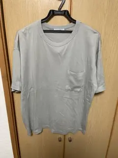 PLUS ONE Tシャツ グレー Lサイズ