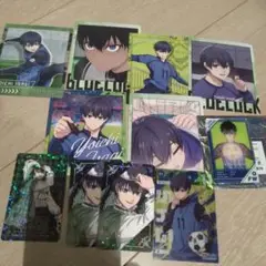 ブルーロック Yoichi Isagi トレカ 9枚セット アクリルカード