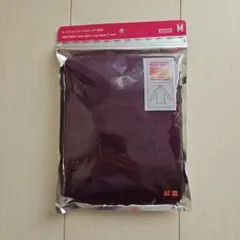 【新品】UNIQLO　ヒートテック　タートルネックT　レディース　M　パープル