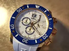 世界限定300本 EDOX クロノオフショア1 ダイヤ 参定18万 替ベルト付 