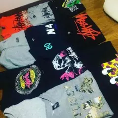 STUSSY Tシャツ パーカー セット