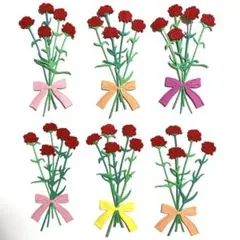 ペーパークラフト　クラフトパンチ カーネーションいっあ