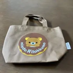 ミスタードーナツ 리락쿠마 ミニトートバッグ