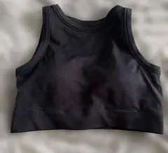 GU Lサイズ リブ編みブラトップ