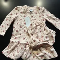 【新品】RALPH LAUREN 12M 80サイズ　ワンピース 花柄