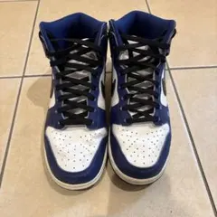 NIKE Dunk High スニーカー ブルー ホワイト