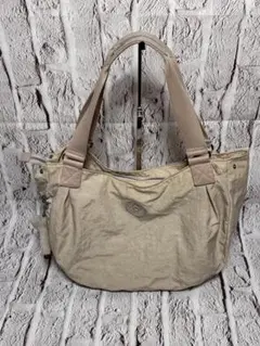 Kipling　トートバッグ ベージュ系　ｗ0726-0421-13-1のサムネイル