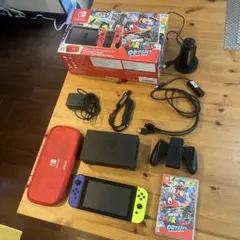 Switch スーパーマリオ オデッセイセット　ソフト、SDカード、おまけ付き！