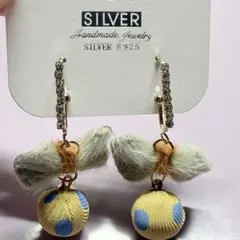 『どれでも2点で450円』M38 ハンドメイド シルバー925 ピアス