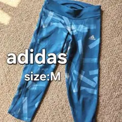 【美品】adidas アディダス l ストレッチ レギンス ボトム M