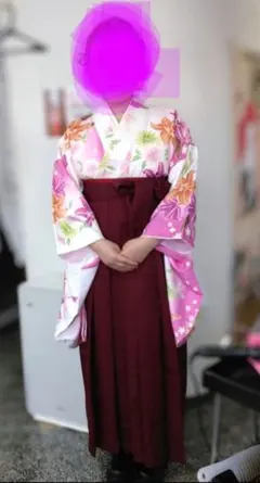 卒業式袴セット女性Lサイズ