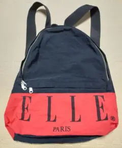 ELLE　エルのリュック　赤と黒のサムネイル