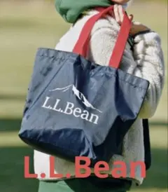 L.L.Bean BIGショルダートートバッグ ネイビー
