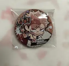 呪術廻戦 ぴた!でふぉめ 缶バッジ 両面宿儺