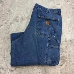 Carhartt　デニムペインターパンツ　W38L31　インディゴ　古着
