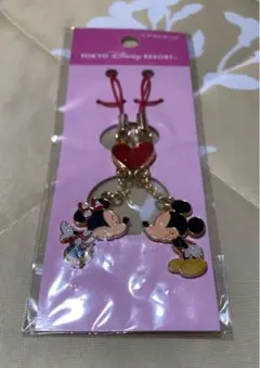 東京ディズニーリゾート ミッキーミニー ペアストラップ