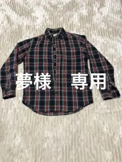 夢様専用　L.L.Bean チェック柄　薄手ネルシャツ Sサイズ