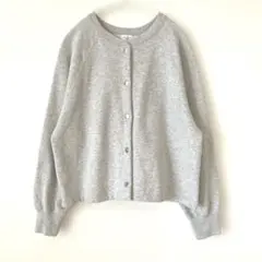 アーバンリサーチドアーズ スウェットカーディガン 綿 ラグラン 長袖