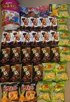 【非売品】たべっ子どうぶつ BIG缶☆お菓子 詰め合わせ☆まとめ売りのサムネイル