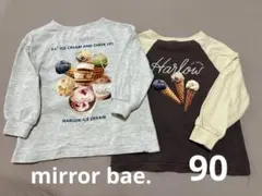 ロンT2枚セット　mirror bae. ミラーベイ