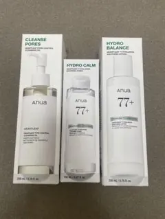 Anua ドクダミ クレンジング 化粧水 乳液 3点セット