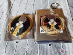 沢田綱吉 REBORN アクキー 缶バッジ