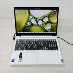 美品 Lenovo Ideapad L3 15IML05 ホワイト AC付