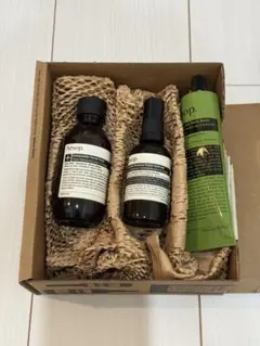 Aesop ボディクリーム 化粧水 フェイスミスト3点セット ギフトボックス入り