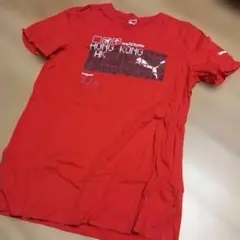 Puma HONG KONG Tシャツ レッド
