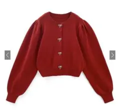 GRL カーディガン 赤