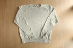 UNIQLO U ユニクロユー 3Dクルーネックセーター ベージュ L